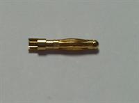 2 mm Goldkontakt Stecker (1 Stück)