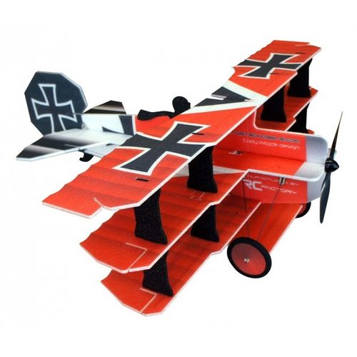 Crack FOKKER Dr.1 Triplane red/yellow