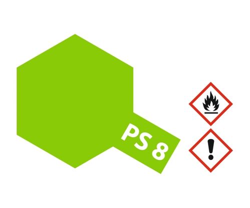 PS-8 Sprühfarbe Hellgrün Polycarbonat 100ml