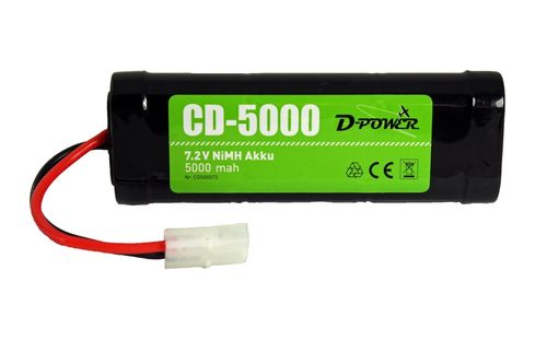 D-Power CD-5000 7.2V NiMH Akku mit Tamiya-Stecker