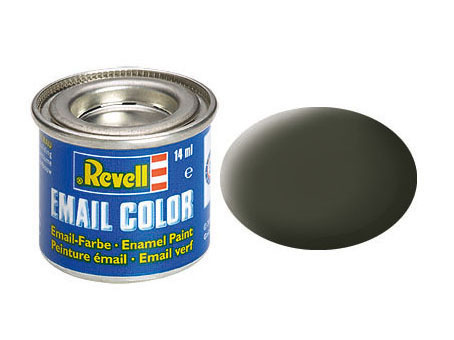 Email Color Gelb-Oliv, matt, 14ml
