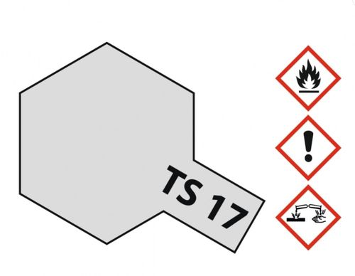 TS-17 Aluminium Silber glänzend 100ml