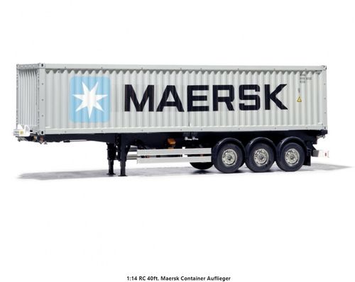 1:14 RC 40ft. Maersk Container Auflieger