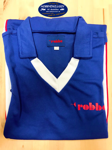 Robbe T-Shirt Blau/Weiss Größe L