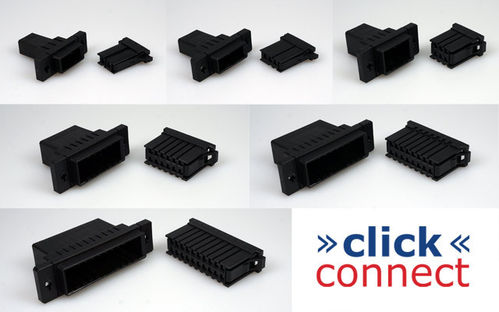 »click« connect Multipin-Verbinder (16 Pins/Kontakte für 0,2mm² bis 0,5mm²)