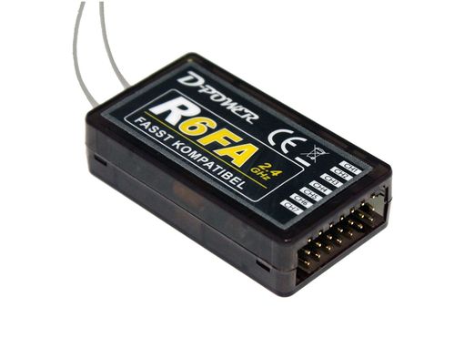 D-Power R- 6FA - 2.4 GHz Empfänger FASST kompatibel