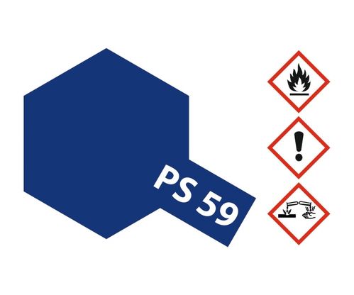 PS-59 Dkl. Metallic Blau Polycarbonat 100ml