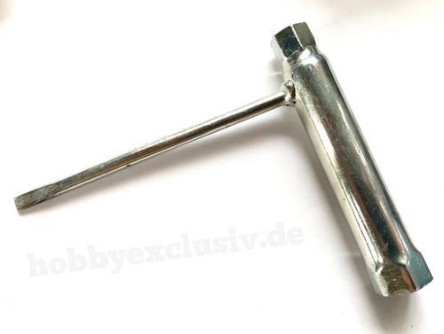 Zündkerzenschlüssel Schlüsselweite 19mm / 13mm