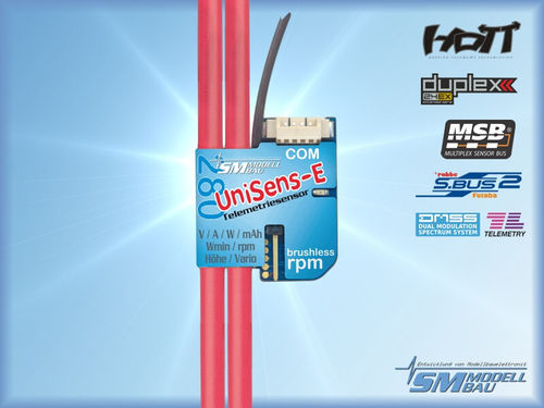 UniSens-E 280 A 2x 4 mm² Silikonkabel