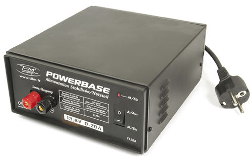 Powerbase Netzteil 13,8V 0-20A 250 W