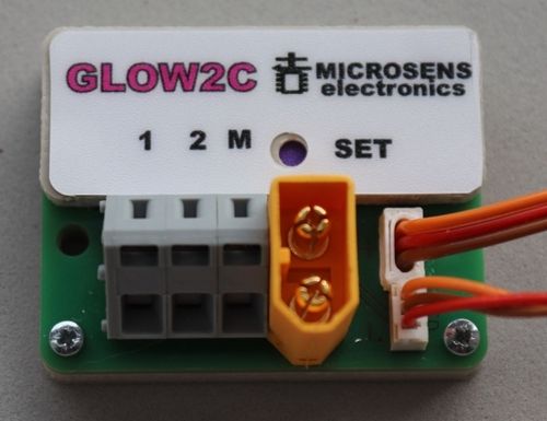 Glow2C Zündanlage für 1–2 Zylinder Glühzündermotoren incl. Zubehör